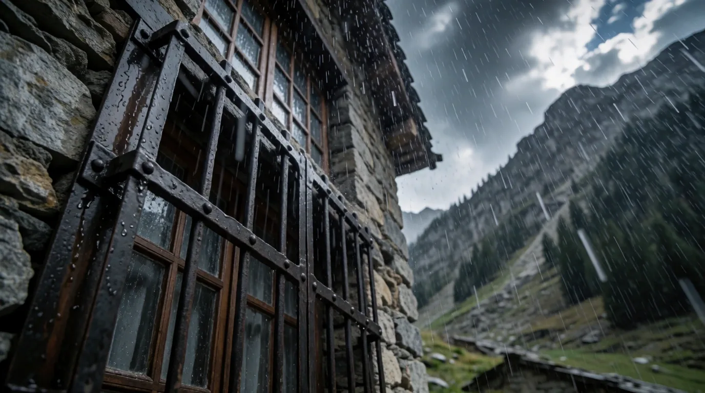 Extremwetter über den Schweizer Alpen